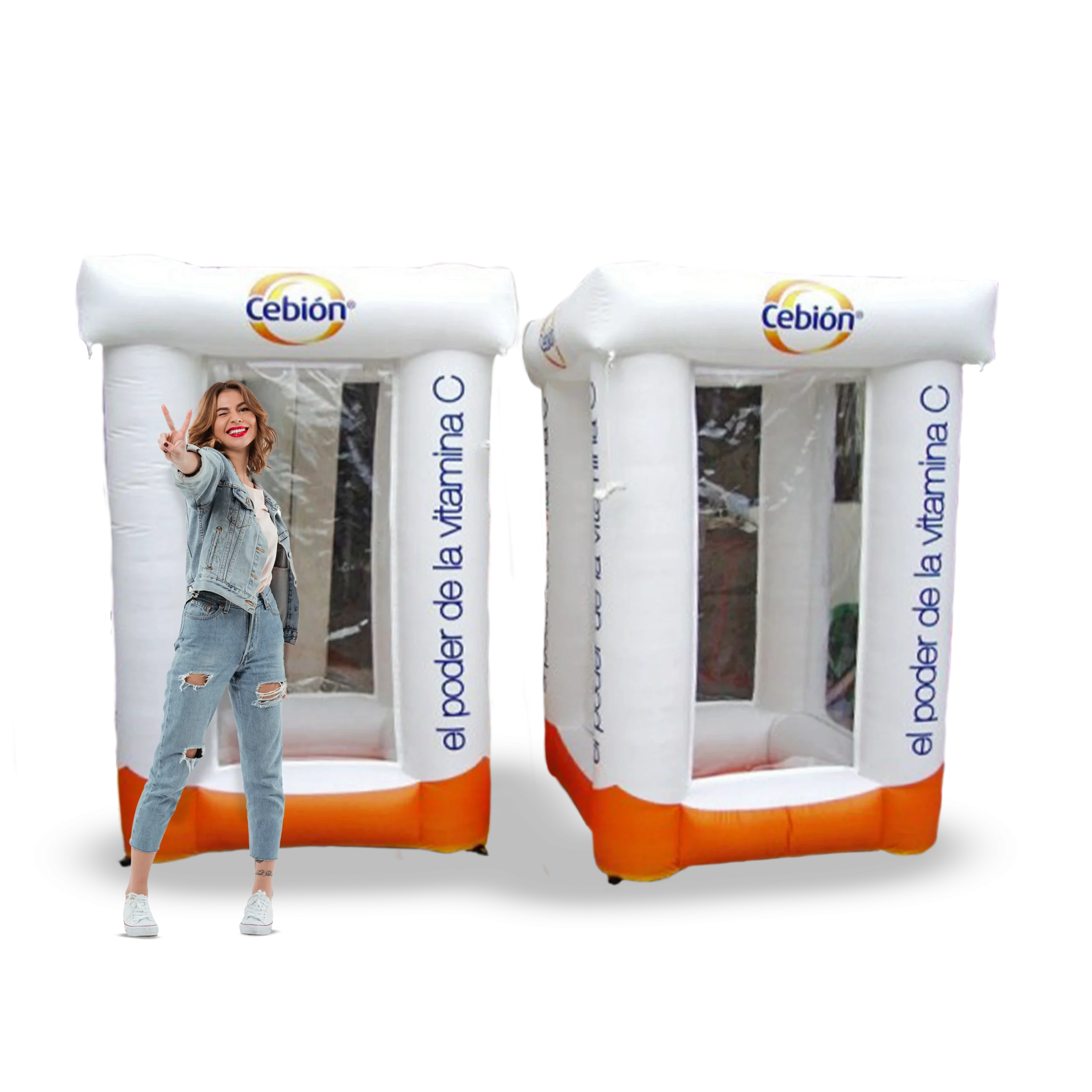Cabinas de sorteo inflables