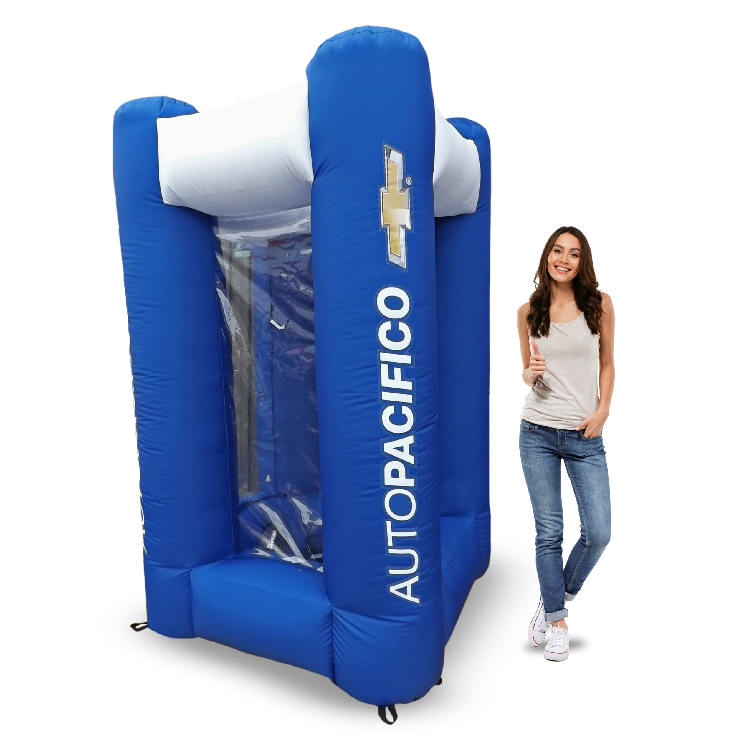 Cabina de aire para sorteo