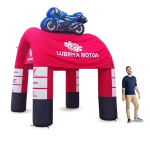 Carpa inflable para talleres de motos