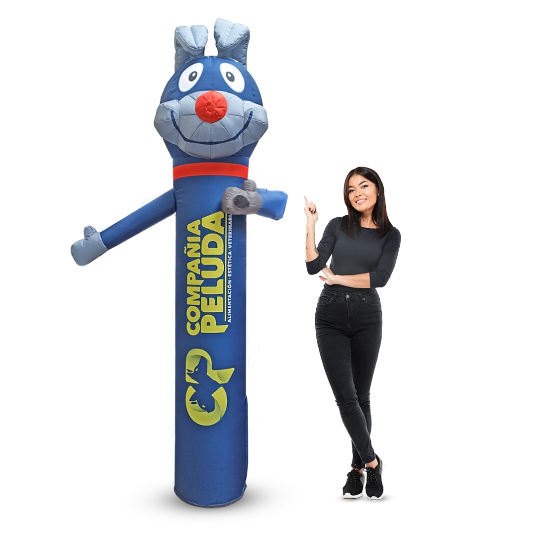 inflable llamador personalizado