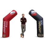 semi arco inflable