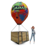 fabricacion de globo inflable