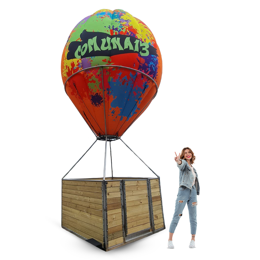 fabricacion de globo inflable