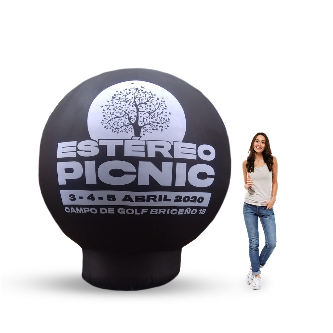 diseño de globos inflables