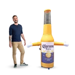 botella inflable corona
